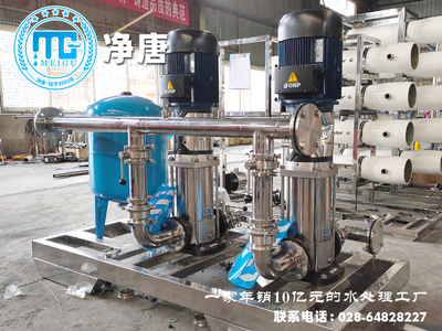 工业1用1备变频恒压供水设备